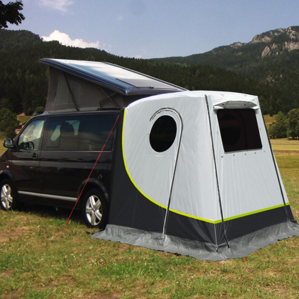 Reimo Premium Heckzelt für VW Caddy 5 ab 2021 Camping Wohnwagen Wohnmobil