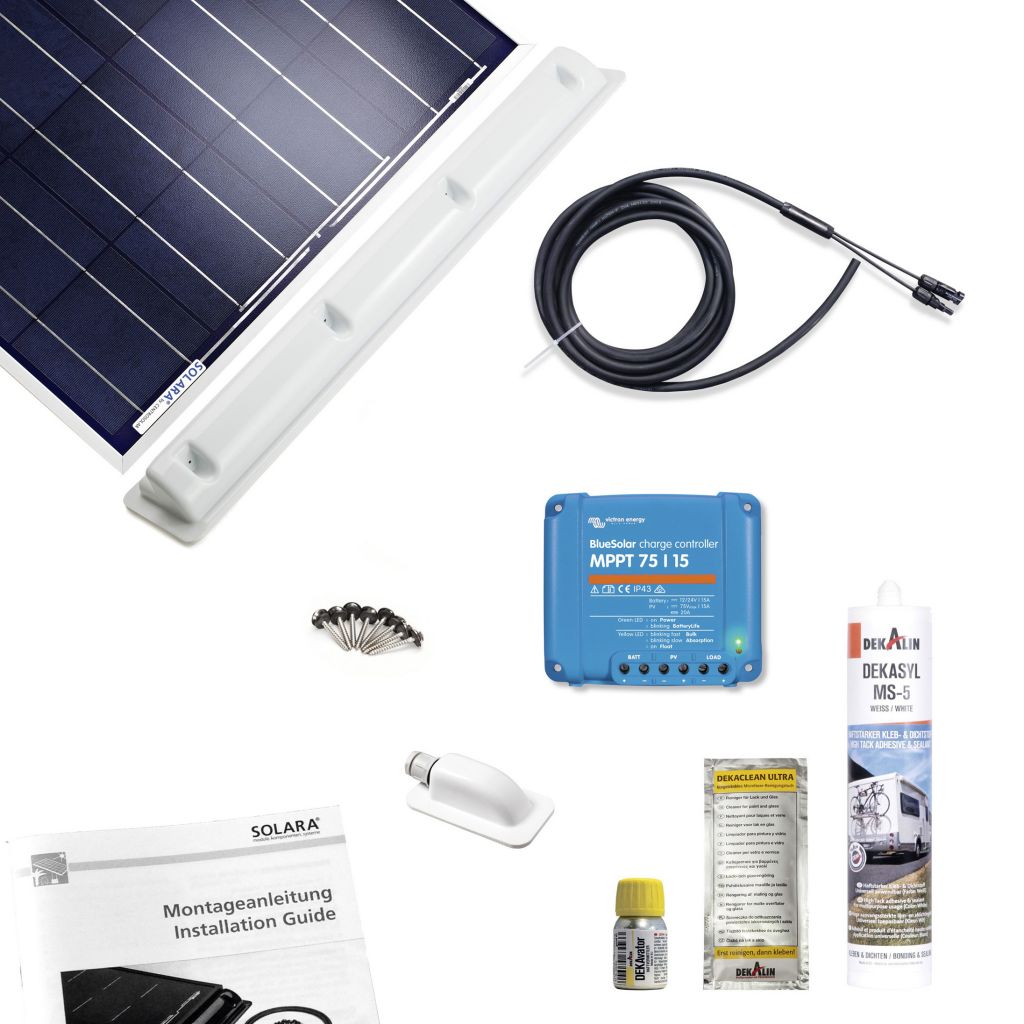 CB Silber Solar Komplettset 135W inkl. MPPT Regler Solarmodul Solarset Solaranlage  Wohnmobil Wohnwagen Van Camping : : Gewerbe, Industrie &  Wissenschaft